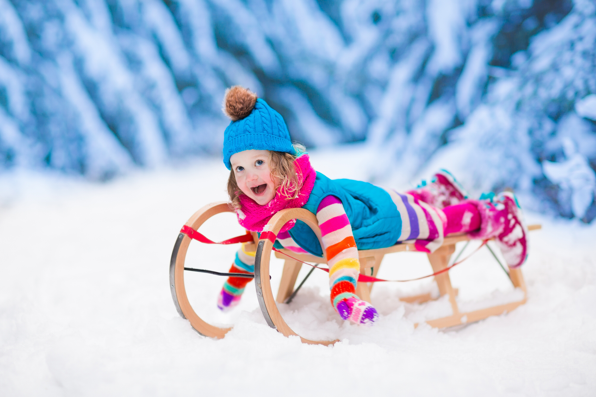 Schlitten-Fahren mit Kindern: Gibt es genug Schnee zum Rodeln? -  Nachrichten aus dem Rems-Murr-Kreis - Zeitungsverlag Waiblingen