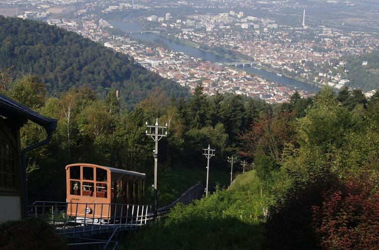 Hoch hinaus mit der Bergbahn Heidelberg Bergbahn Heidelberg