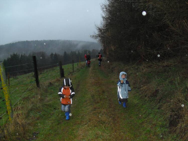 Spaziergang an Silvester