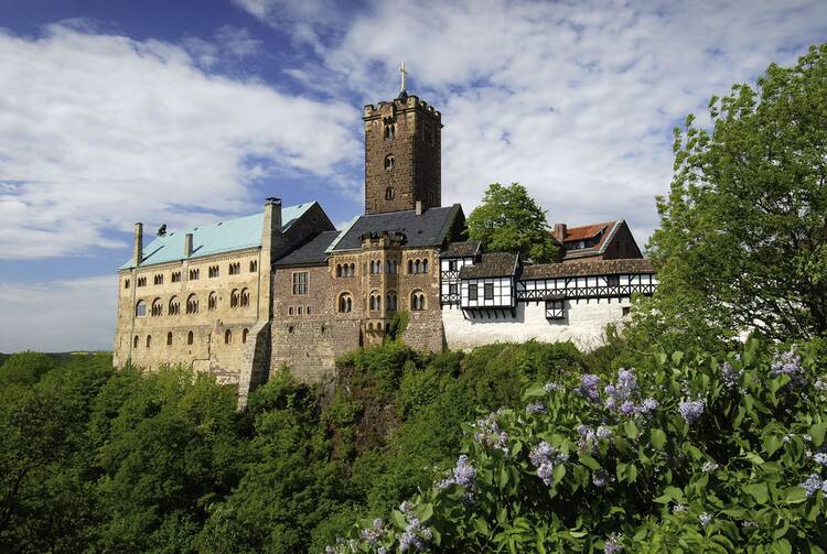 Zu Martin Luther auf die Wartburg steigen Wartburg Eisenach