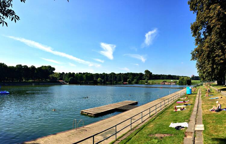 Naturbad Stadtparksee Hamburg