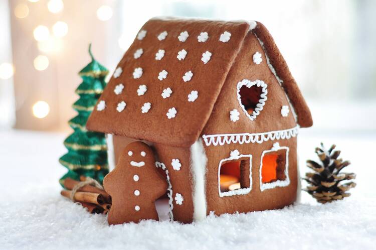 Ein Lebkuchenhaus erstellen Lebkuchenhaus Weihnachten