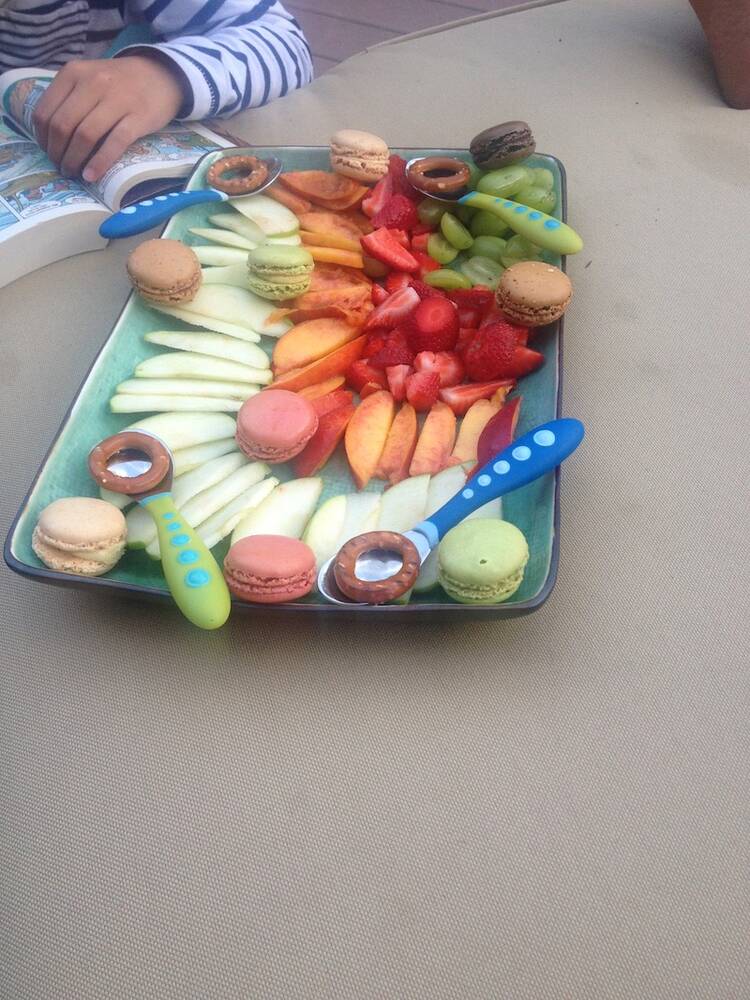 Ein Farbendinner planen und kochen Farbendinner Kinder