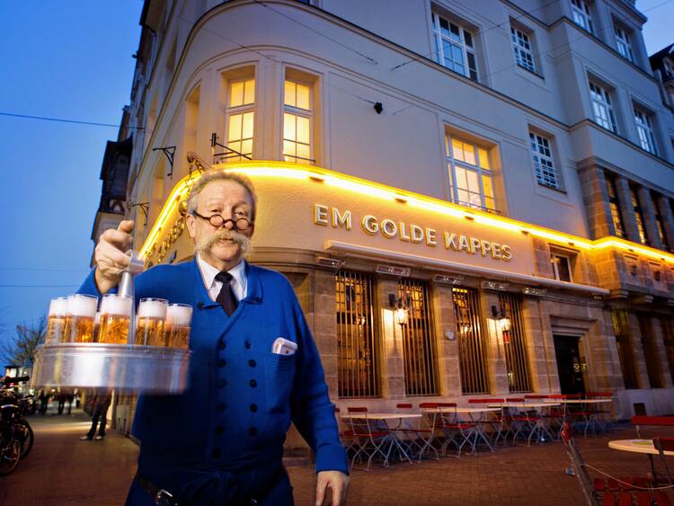 Im Früh am Dom oder im Päffgen in Köln klönen Köln Brauhaus