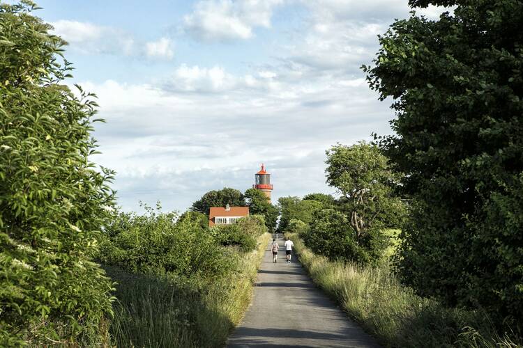 Zum Leuchtturm Staberhuk Leuchtturm Staberhuk Fehmarn