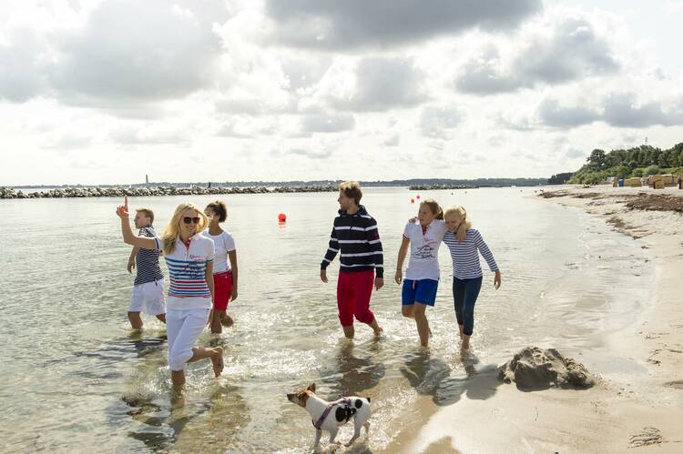 Am Strand Schilksee Urlaub machen Strand Schilksee Kiel