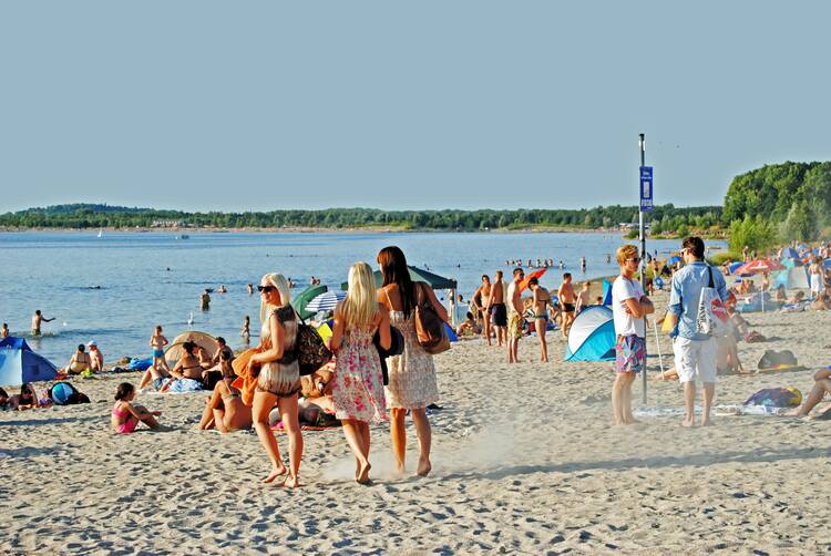 Zum Cossi, dem schönsten See in Leipzig mit Kindern schwimmen gehen Cospudener See Leipzig