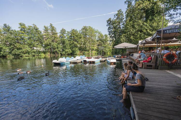 In Schröders Biergarten entspannen Schröders Garten Lüneburg