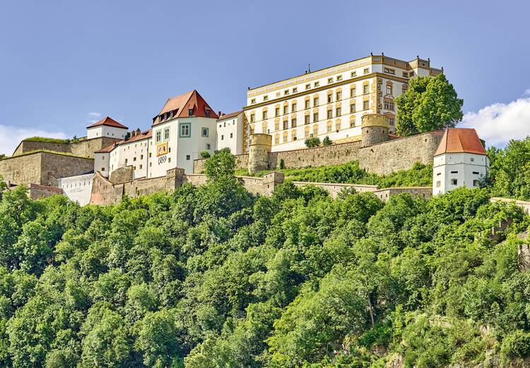 Von der Veste Oberhaus euch einen Überblick verschaffen Veste Oberhaus Passau
