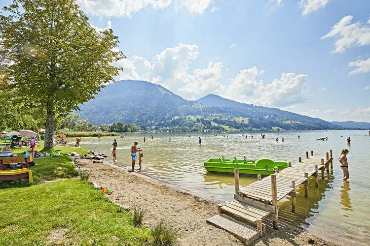 Einen Ferientag an einem Allgäuer Bergsee verbringen Allgäu Bergsee