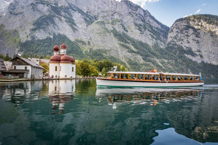 Mit dem Boot über den Königssee fahren Boot Königssee