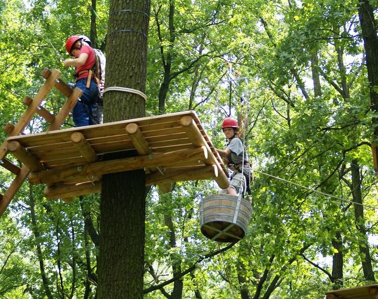 Kletterwald Leipzig