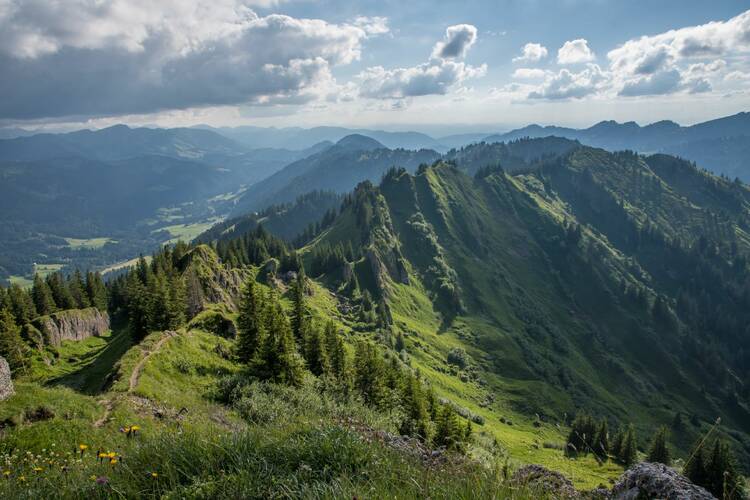 Eine Expedition in den Naturpark Nagelfluhkette unternehmen Naturpark Nagelfluhkette