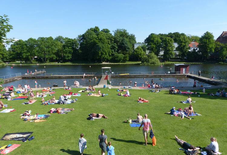 Lübeck Altstadtbad Krähenteich