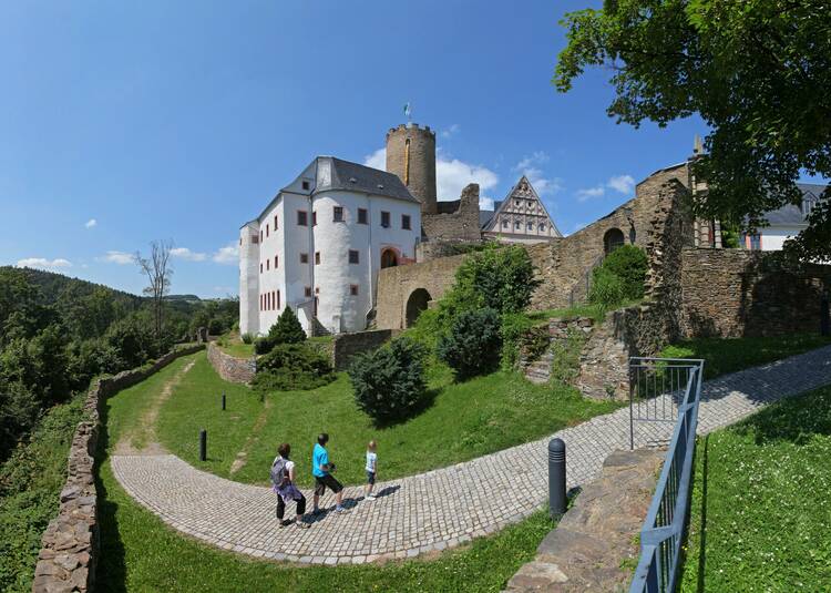 Schlösser und Burgen im Erzgebirge