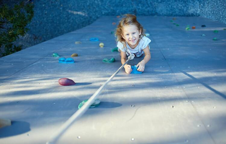 Bouldern Klettern Kinder