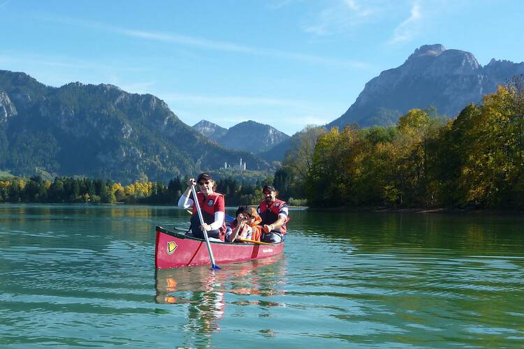 Kanutour Forggensee Füssen