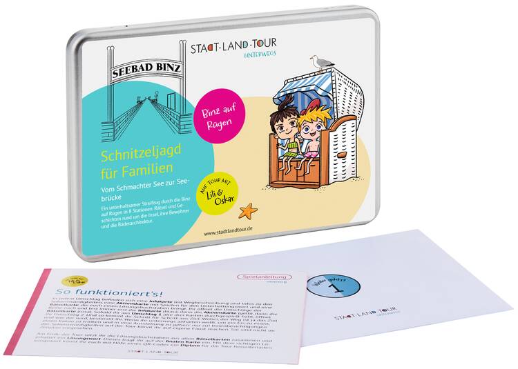 Schnitzeljagd Bind Rügen Kinder