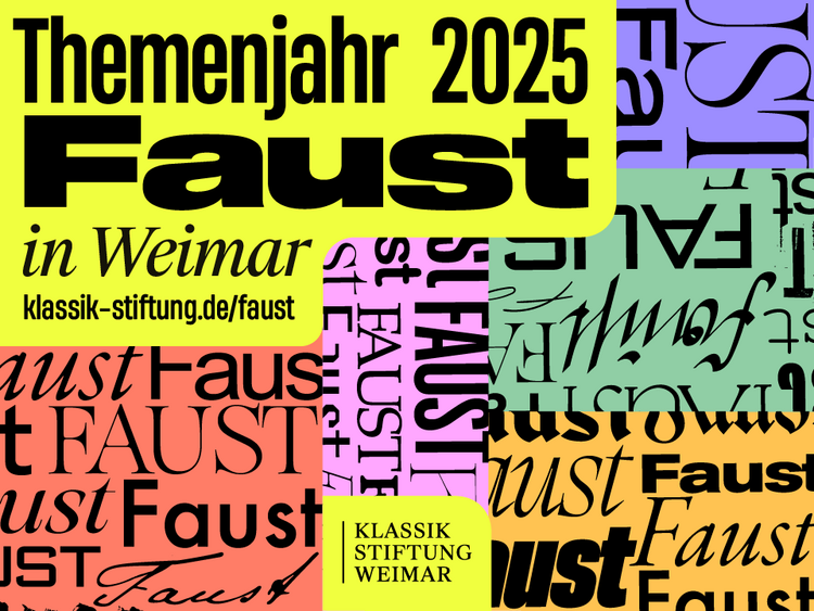 Klassik Stiftung Weimar Themenjahr Faust 2025