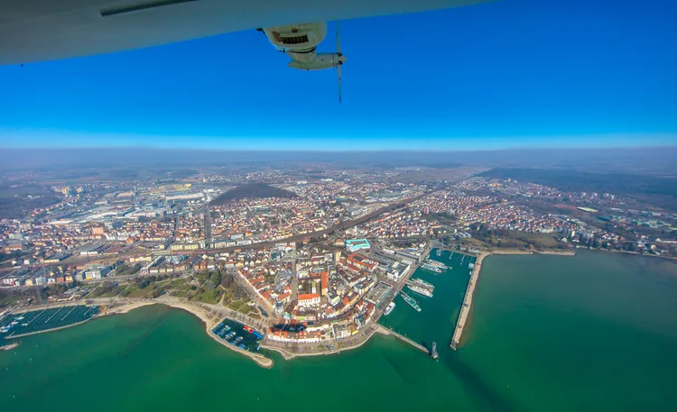 Friedrichshafen Zeppelin-Flug