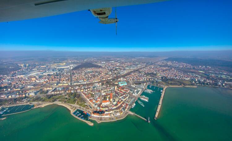 Friedrichshafen Zeppelin-Flug