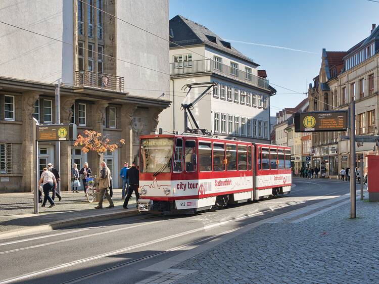 Erfurt Straßenbahn Stadtrundfahrt