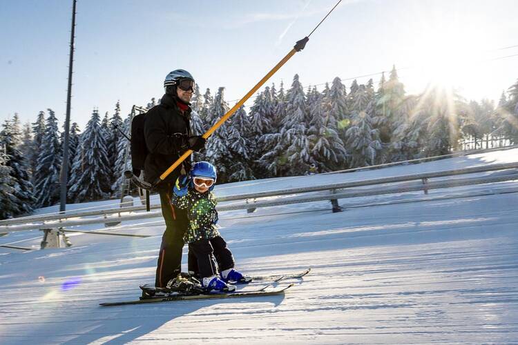 Skifahren Rodeln Wasserkuppe Rhön