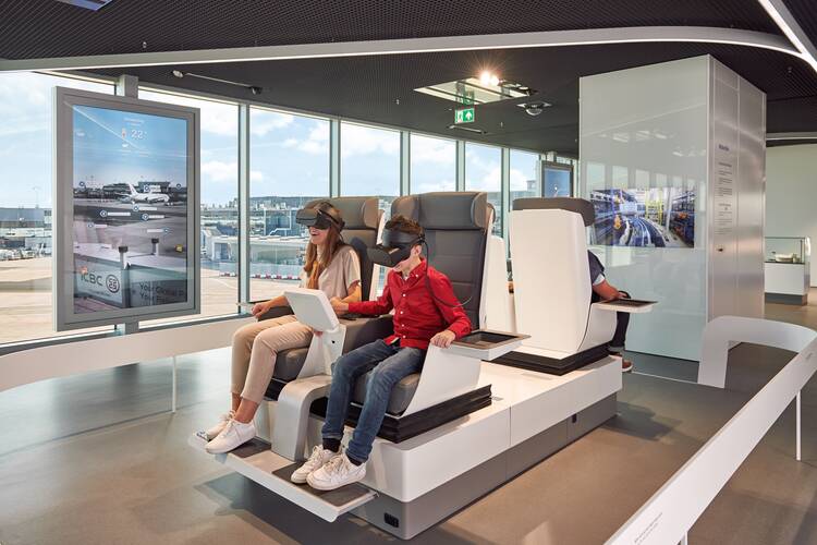 Frankfurt Flughafen mit Kindern