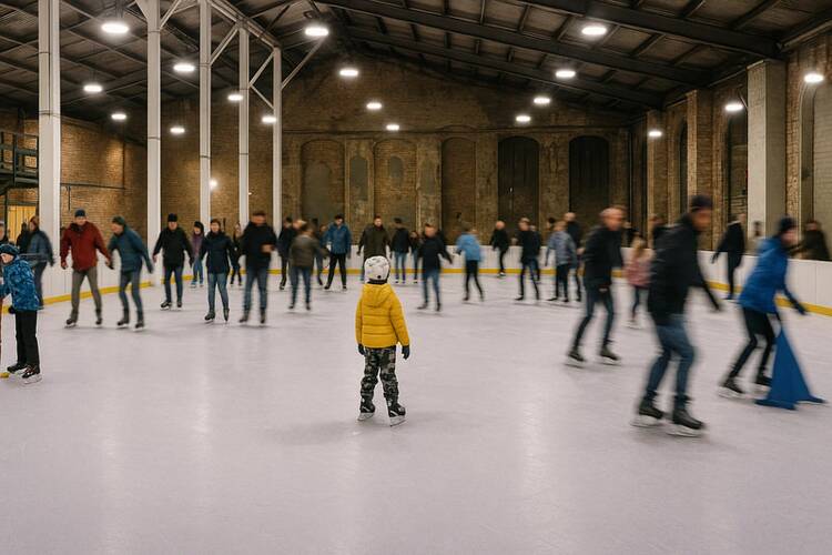 Eisbahn Strandbad Wendenschloss