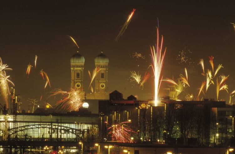 Silvesterfeuerwerk München
