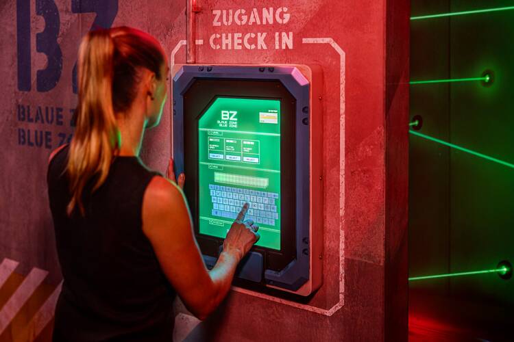 Spionagemuseum Berlin Laserparcours