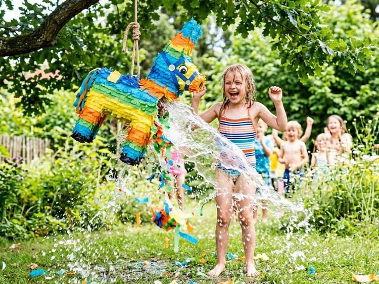 Wasserspiele Kinder Pinata
