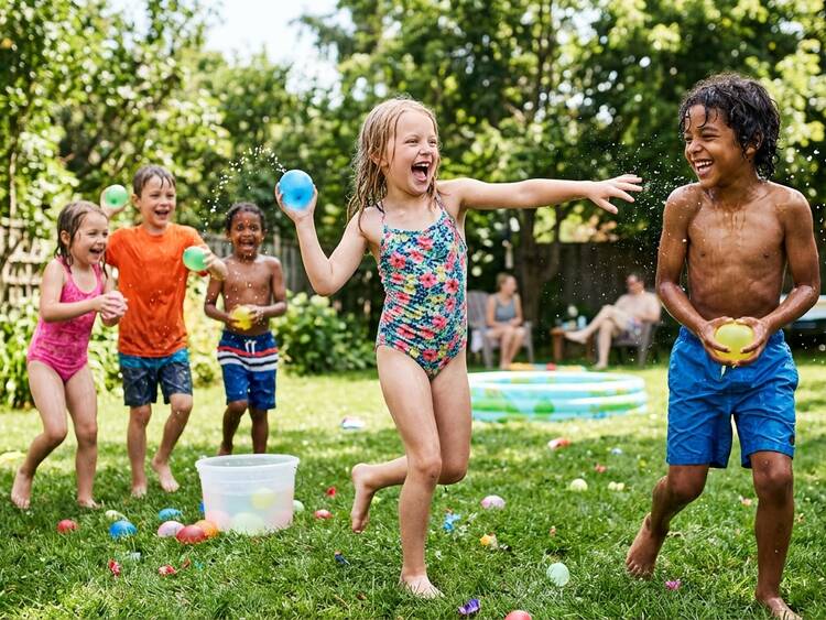 Wasserspiele Kinder Wasserbomben