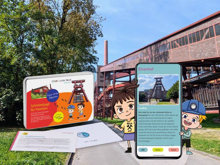 Schnitzeljagd Essen Zeche Zollverein Kinder