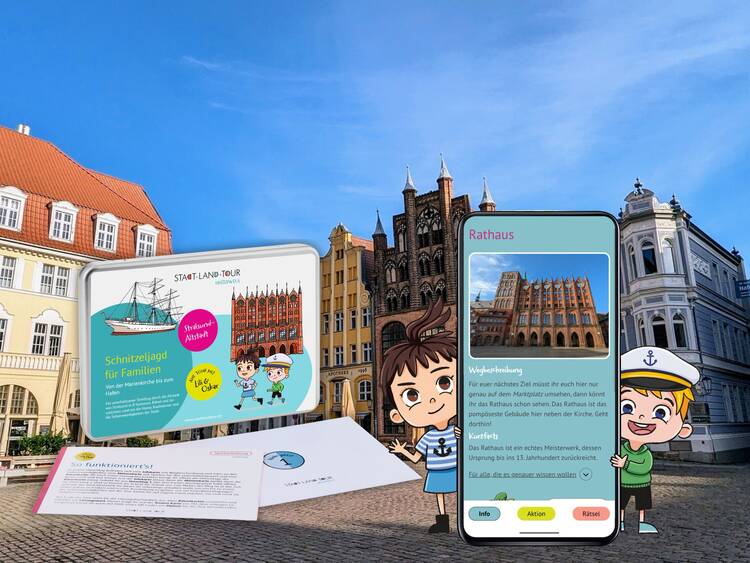Schnitzeljagd Stralsund Kinder
