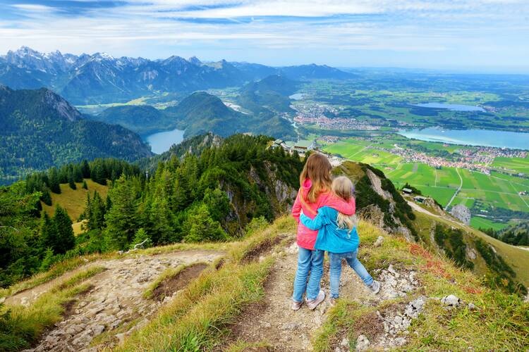 Urlaub Berge mit Kindern