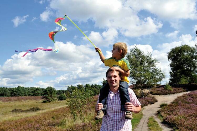 Lüneburger Heide mit Kindern