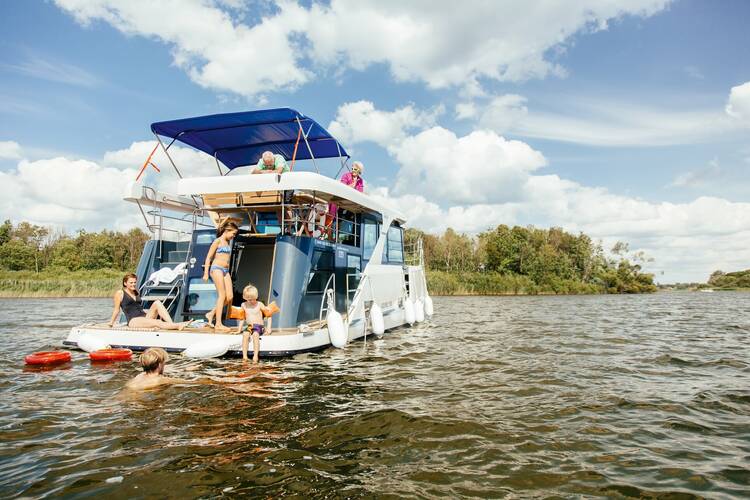 Mecklenburgische Seenplatte mit Kindern