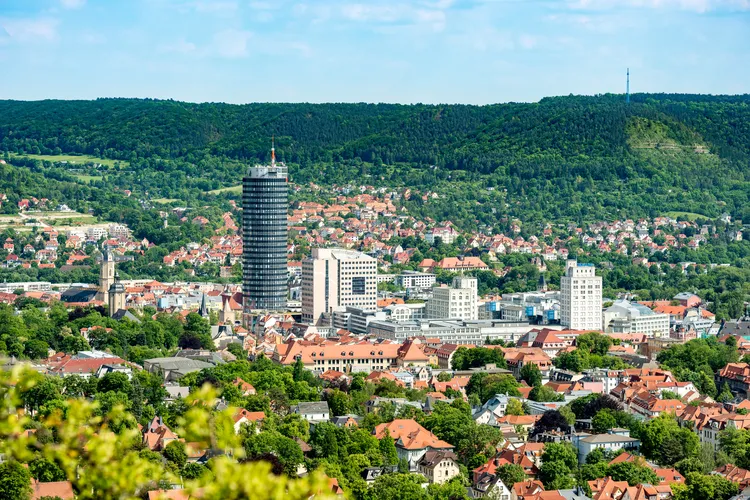 Jena mit Kindern