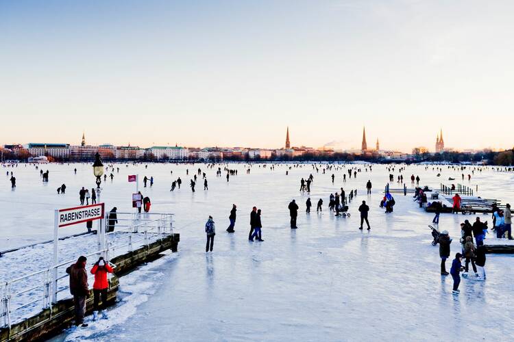Hamburg Winter Kinder