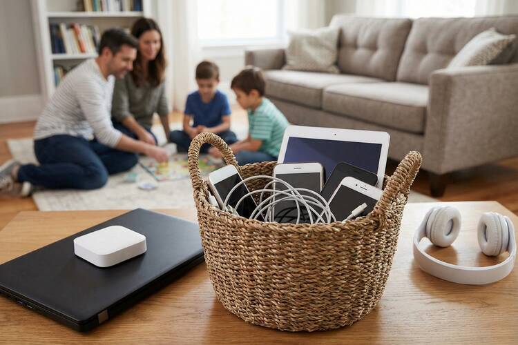 Digital Detox auf Reisen Familien