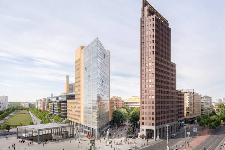 Potsdamer Platz mit Kindern