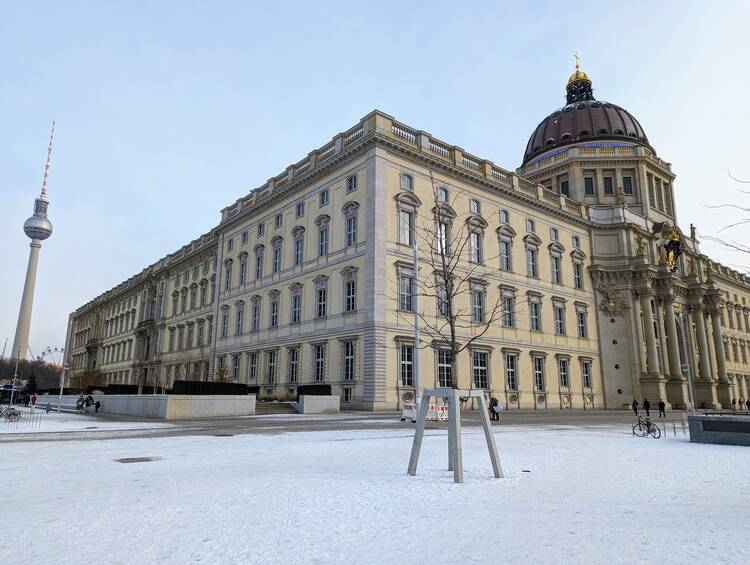Berliner Schloss Winter